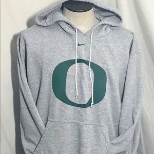 Nike Mens Oregon Ducks Team Hoodie Sweatshirt
